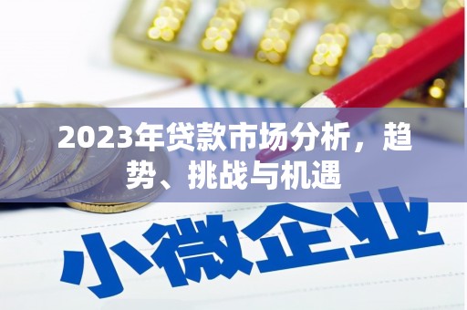 新营2023年贷款市场分析，趋势、挑战与机遇