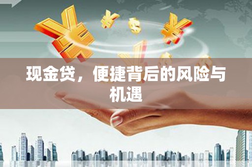 沧县现金贷，便捷背后的风险与机遇