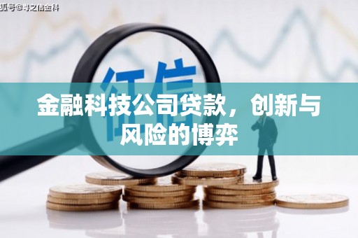 吉州金融科技公司贷款，创新与风险的博弈