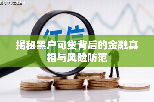 墨江揭秘黑户可贷背后的金融真相与风险防范