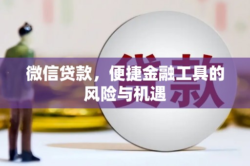 嘉禾微信贷款，便捷金融工具的风险与机遇
