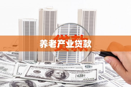 银川养老产业贷款
