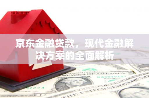 马山京东金融贷款，现代金融解决方案的全面解析