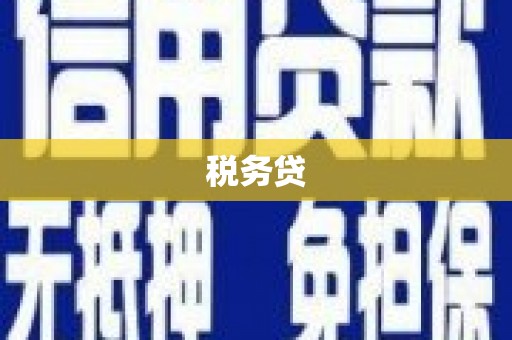 泉山税务贷