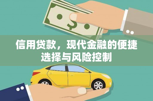 岳阳信用贷款，现代金融的便捷选择与风险控制