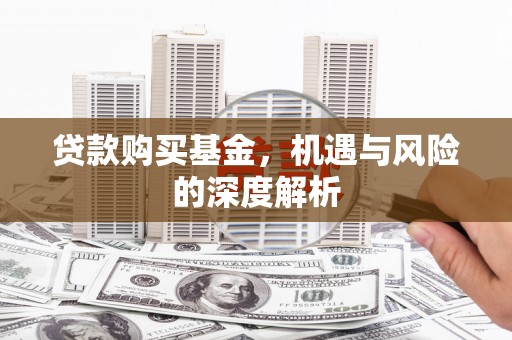 屏南贷款购买基金，机遇与风险的深度解析