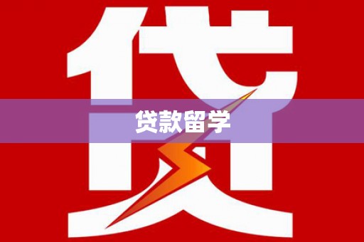 荥经贷款留学
