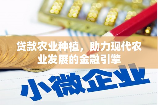 长涂贷款农业种植，助力现代农业发展的金融引擎