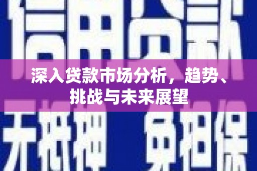 学甲深入贷款市场分析，趋势、挑战与未来展望