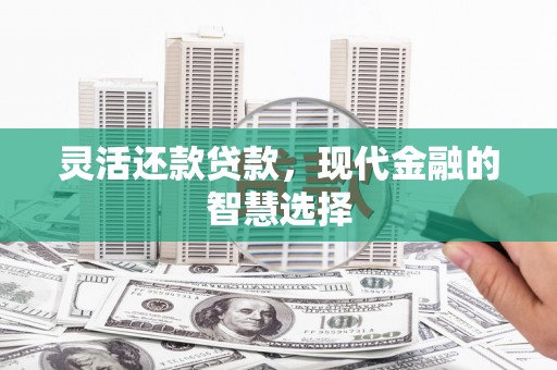 肃州灵活还款贷款，现代金融的智慧选择