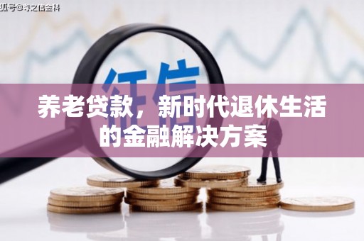 郎溪养老贷款，新时代退休生活的金融解决方案