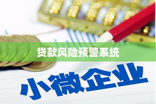 边坝贷款风险预警系统